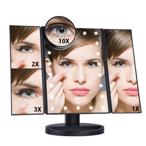 UNOVANITY TOUCH LED MAGNIFYING VANITY MIRROR