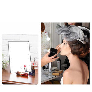 Cosmetic Mirror With Touch Dimmer